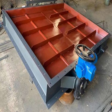 通风蝶阀是用圆形蝶板作启闭件并随阀杆转动来开启