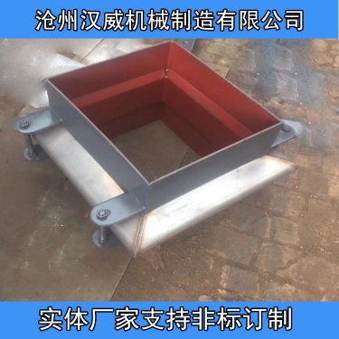 矩形单波金属波纹管长度可根据安装现场需要随意切割