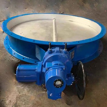 手自一体电动风门是送风系统中使用的阀门