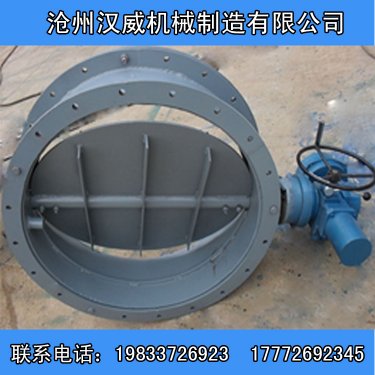 通风蝶阀是用于烟气脱硫系统旁路挡板门